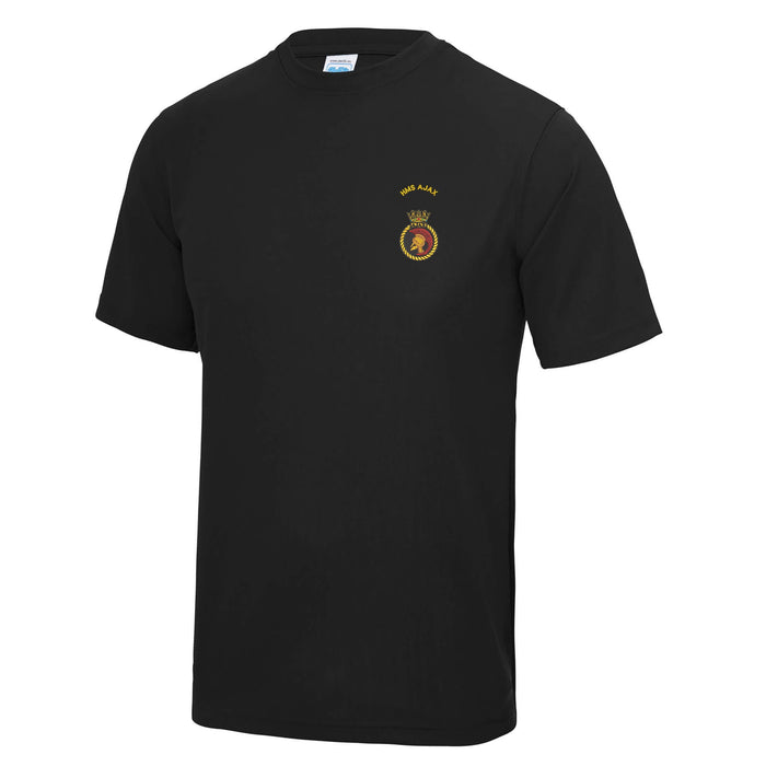 HMS Ajax Polyester T-Shirt