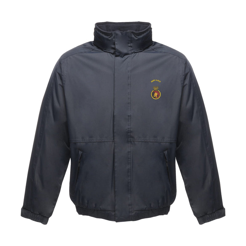 HMS Ajax Regatta Waterproof Jacket With Hood