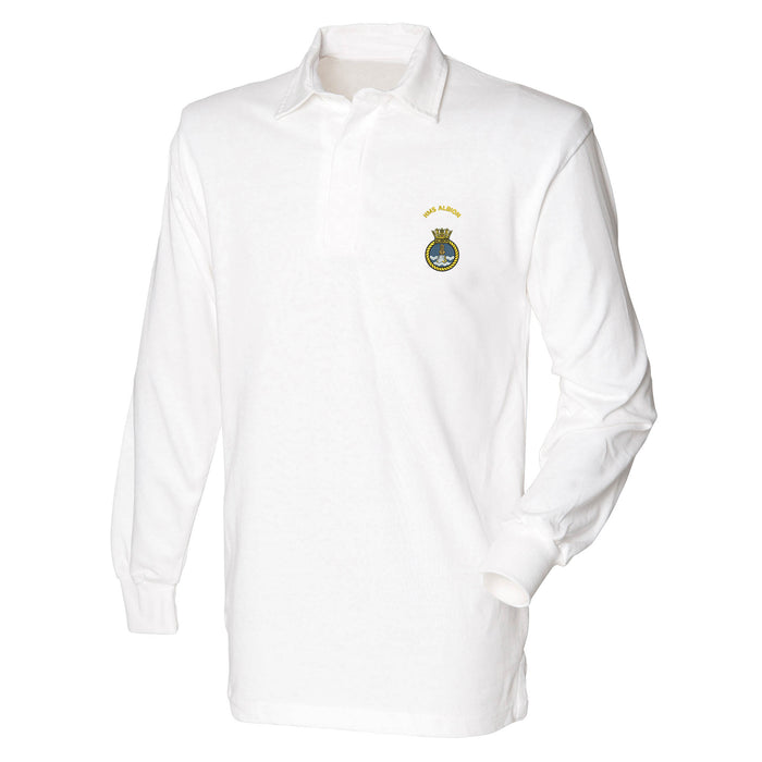 HMS Albion Long Sleeve Rugby Shirt