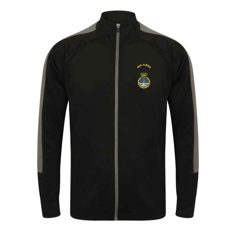 HMS Albion Knitted Tracksuit Top