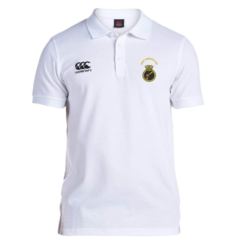 HMS Ambuscade Canterbury Rugby Polo
