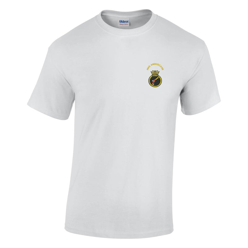 HMS Ambuscade Cotton T-Shirt
