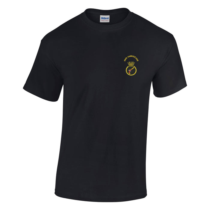 HMS Ambuscade Cotton T-Shirt