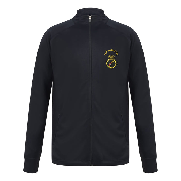 HMS Ambuscade Knitted Tracksuit Top