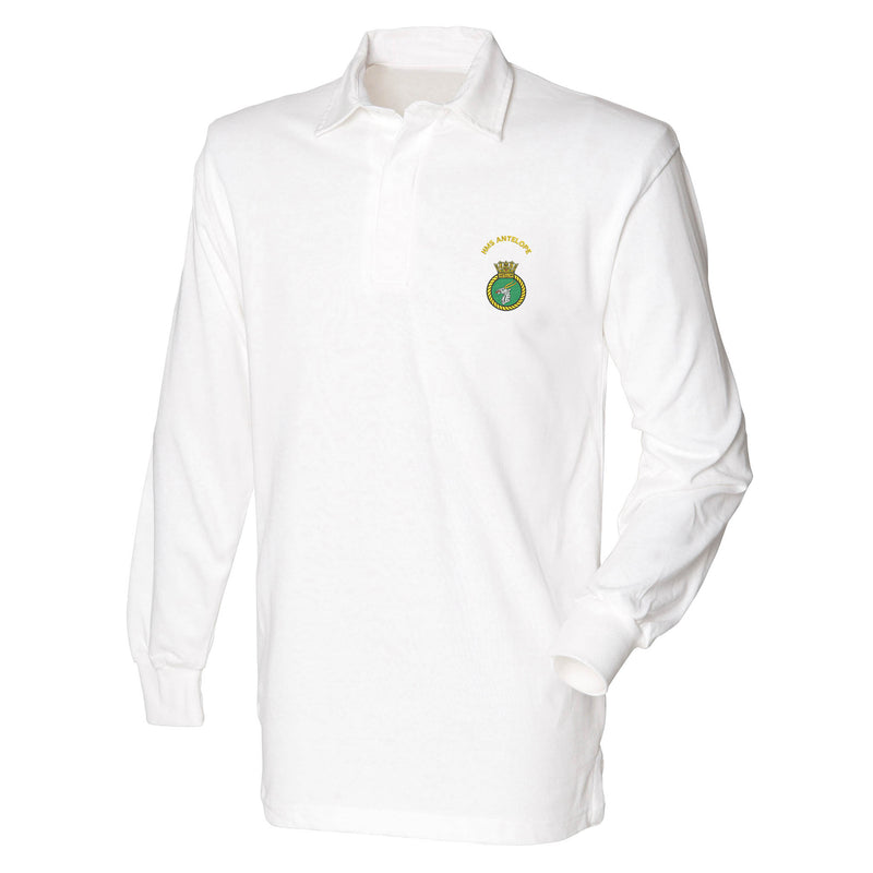 HMS Antelope Long Sleeve Rugby Shirt