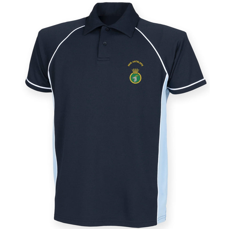 HMS Antelope Performance Polo