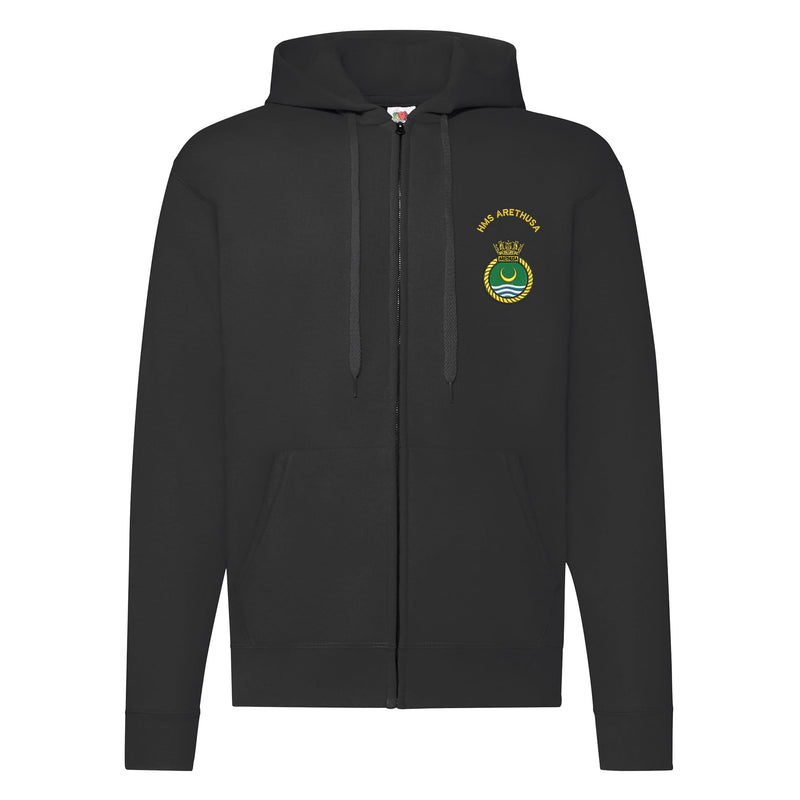 HMS Arethusa Zipped Hoodie