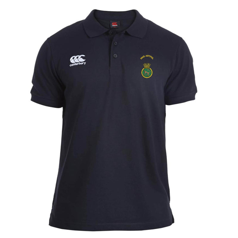 HMS Artful Canterbury Rugby Polo