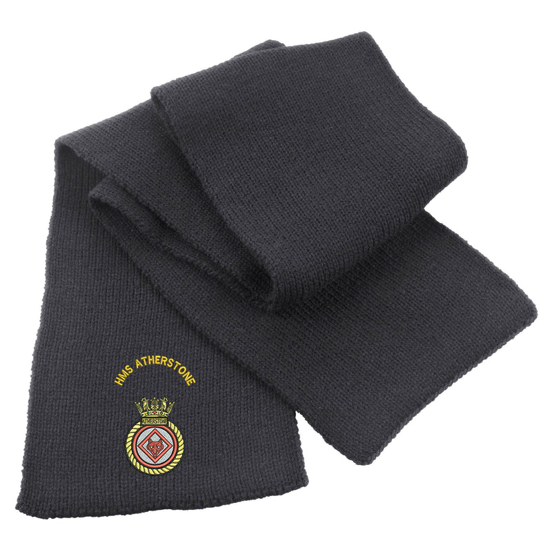 HMS Atherstone Heavy Knit Scarf