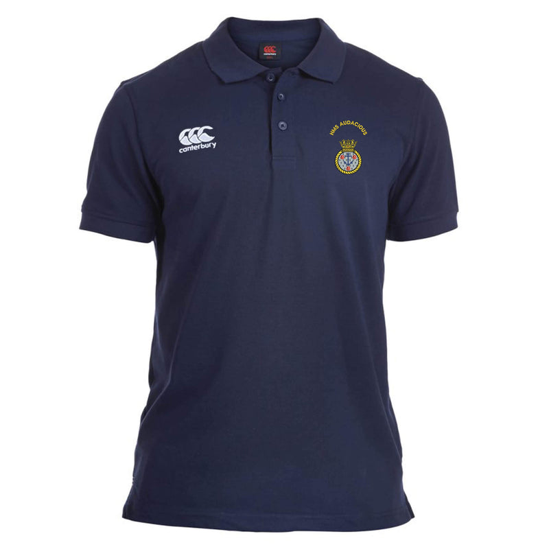 HMS Audacious Canterbury Rugby Polo