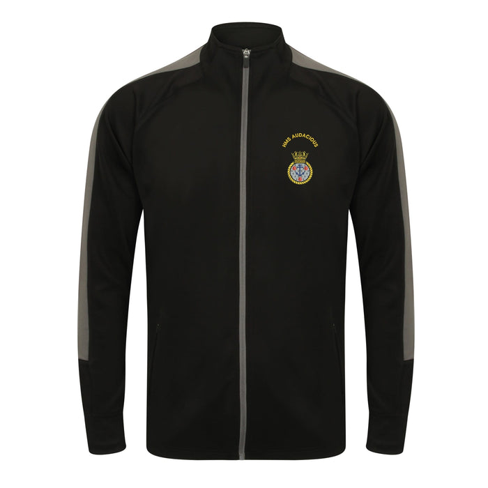 HMS Audacious Knitted Tracksuit Top