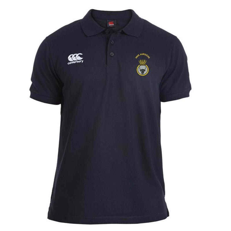 HMS Aurochs Canterbury Rugby Polo
