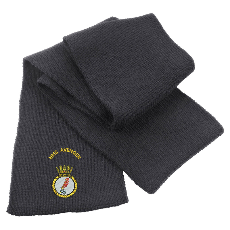 HMS Avenger Heavy Knit Scarf