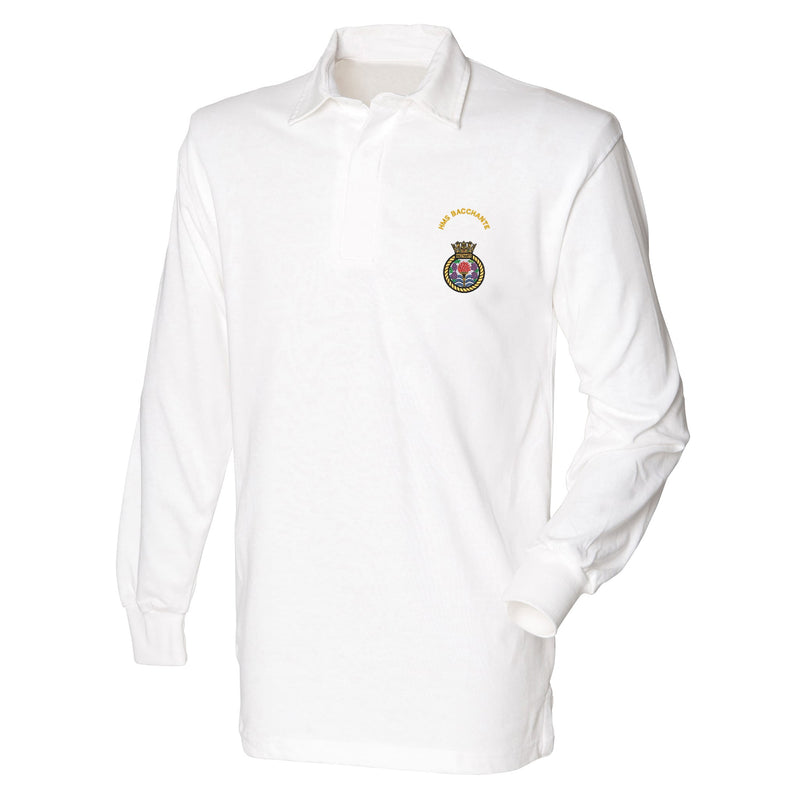 HMS Bacchante Long Sleeve Rugby Shirt