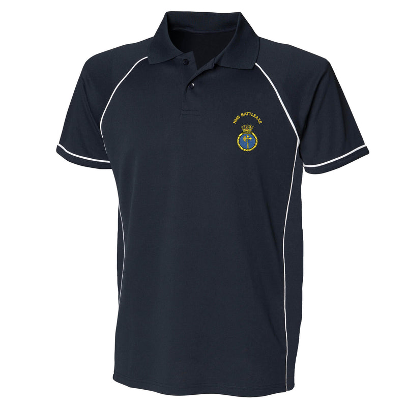 HMS Battleaxe Performance Polo