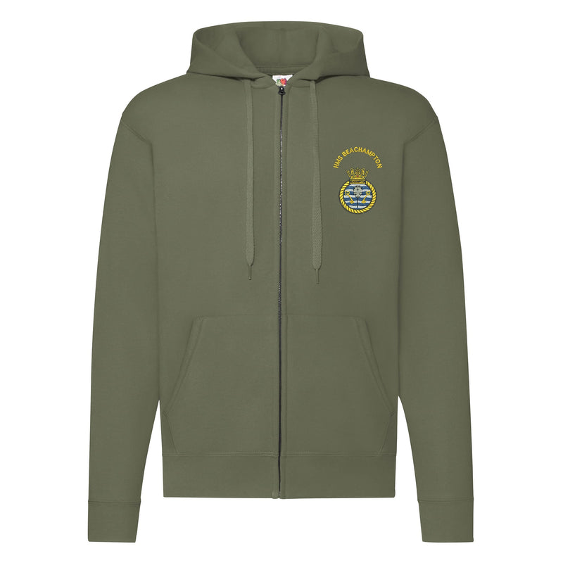 HMS Beachampton Zipped Hoodie