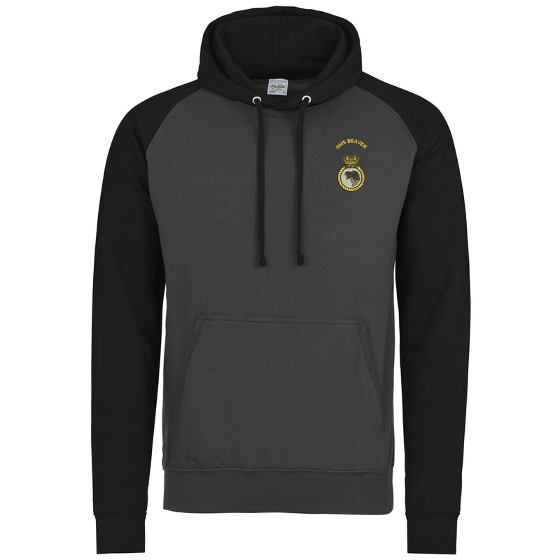 HMS Beaver Contrast Hoodie