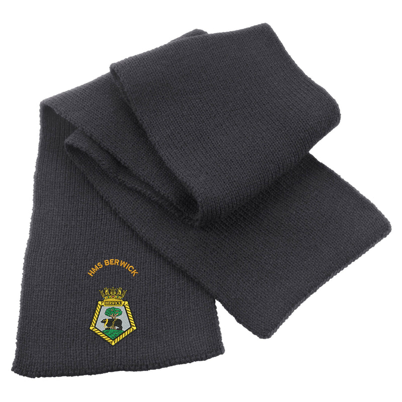 HMS Berwick Heavy Knit Scarf