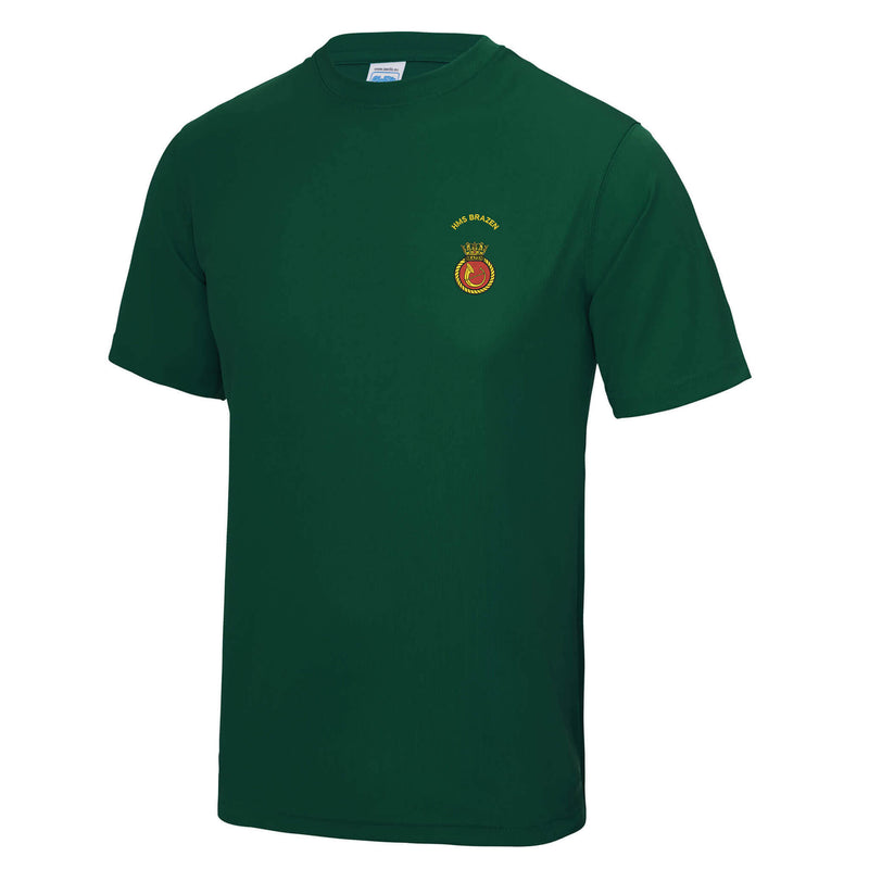 HMS Brazen Polyester T-Shirt