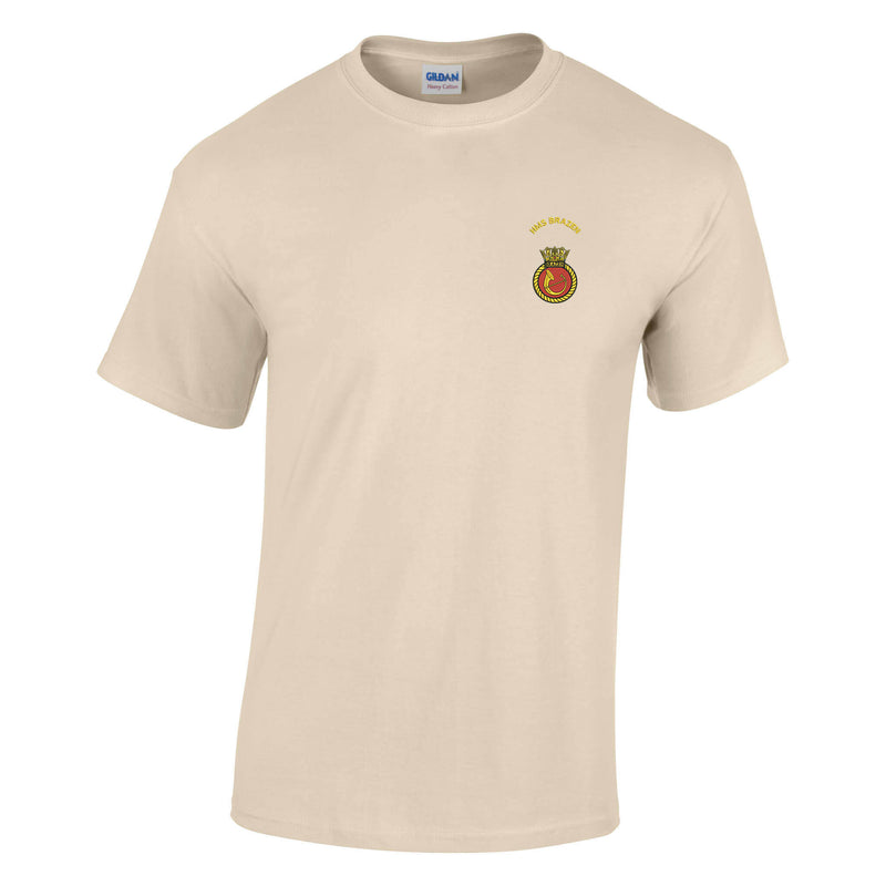HMS Brazen Cotton T-Shirt