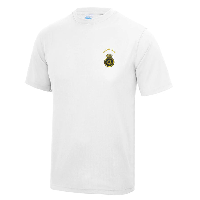 HMS Brilliant Polyester T-Shirt