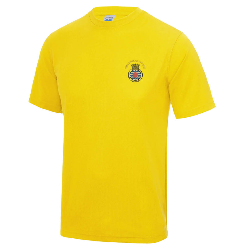 HMS Broadsword Polyester T-Shirt