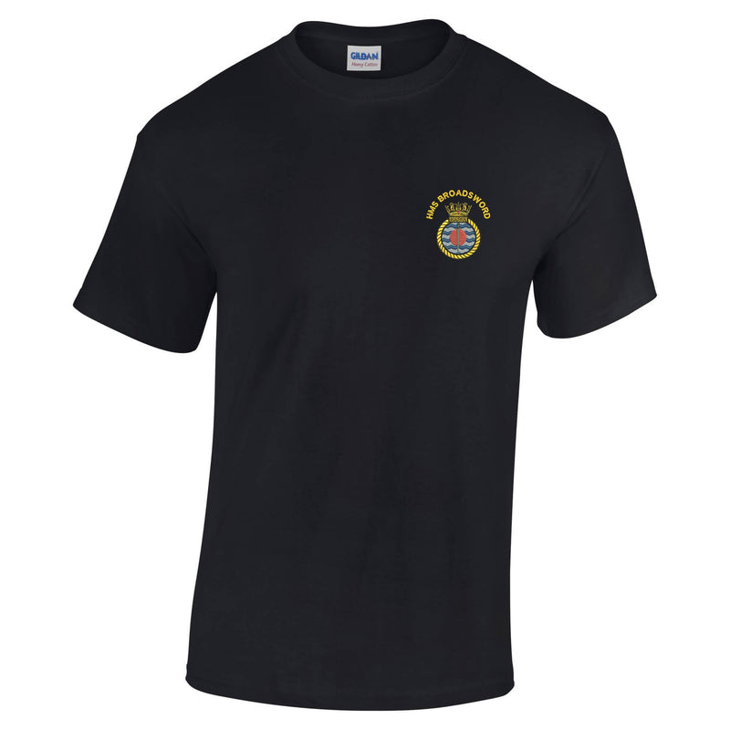 HMS Broadsword Cotton T-Shirt