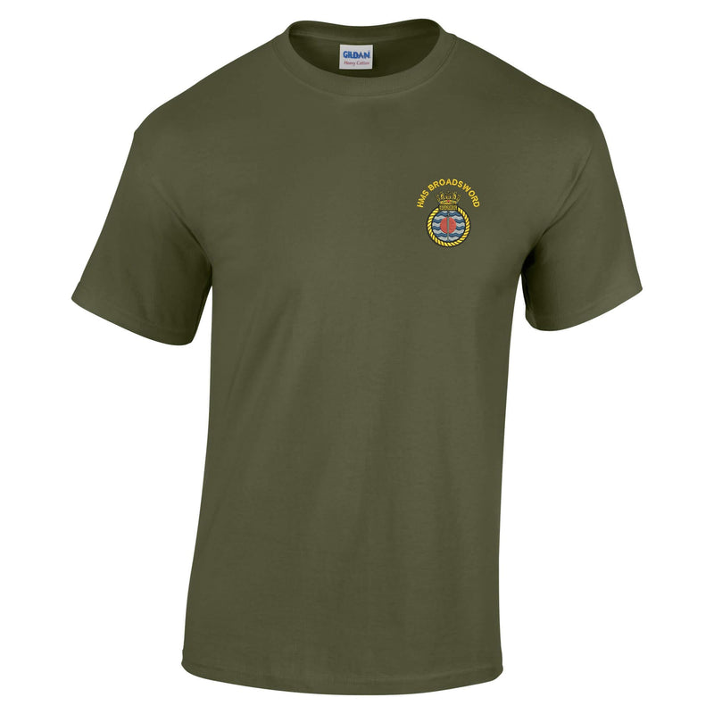HMS Broadsword Cotton T-Shirt