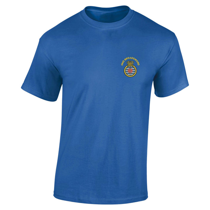 HMS Broadsword Cotton T-Shirt