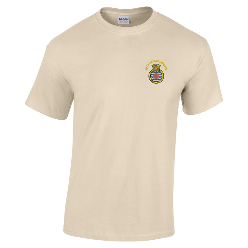HMS Broadsword Cotton T-Shirt