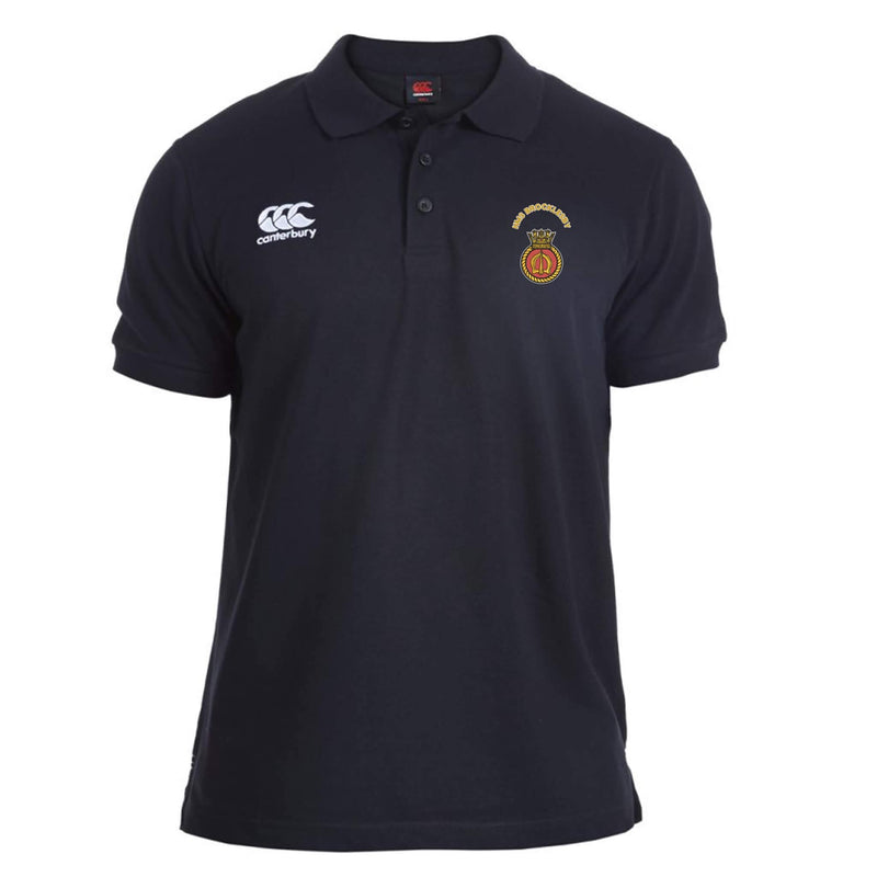HMS Brocklesby Canterbury Rugby Polo