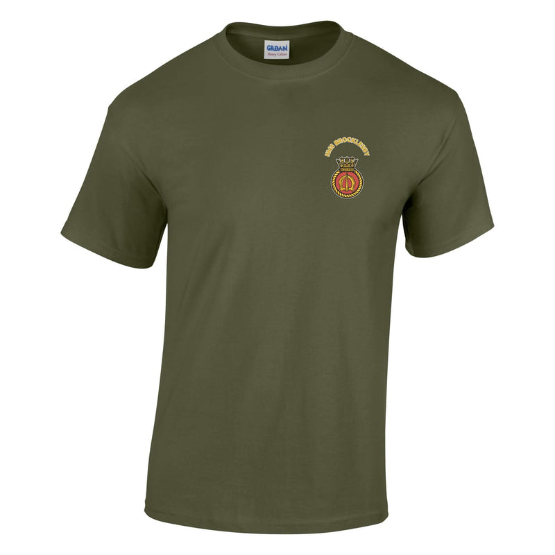 HMS Brocklesby Cotton T-Shirt