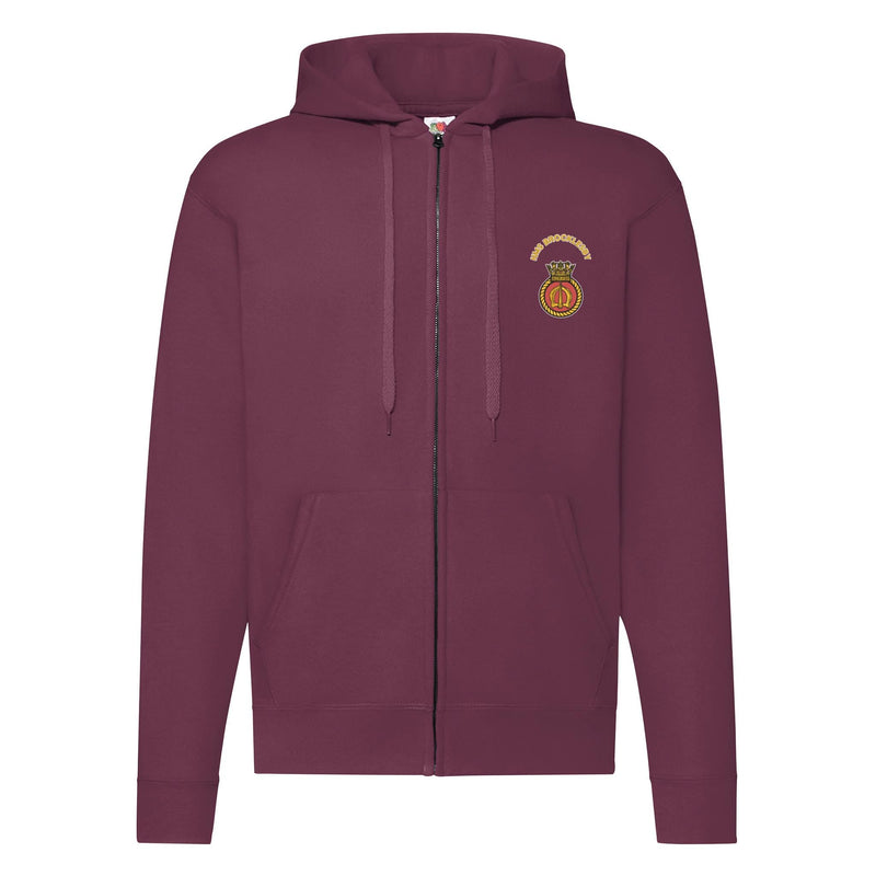 HMS Brocklesby Zipped Hoodie