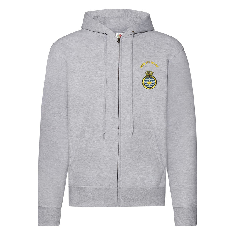HMS Bulwark Zipped Hoodie