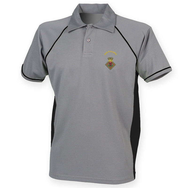 HMS Calliope Performance Polo