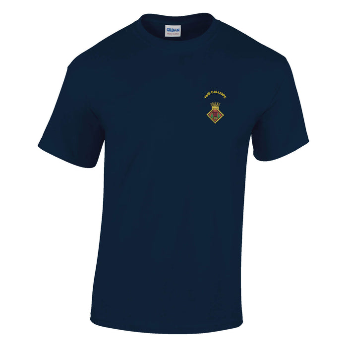 HMS Calliope Cotton T-Shirt