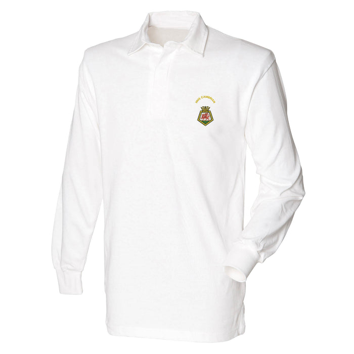 HMS Cambrian Long Sleeve Rugby Shirt