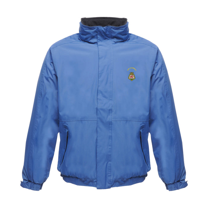 HMS Cambrian Waterproof Jacket With Hood