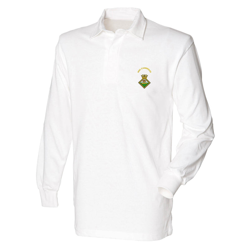 HMS Cambridge Long Sleeve Rugby Shirt