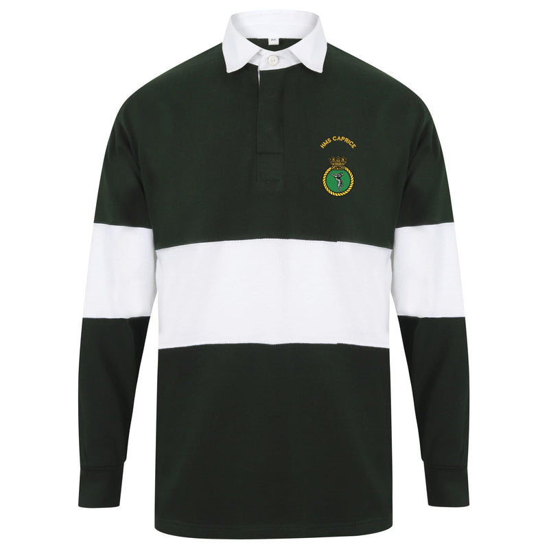 HMS Caprice Long Sleeve Panelled Rugby Shirt
