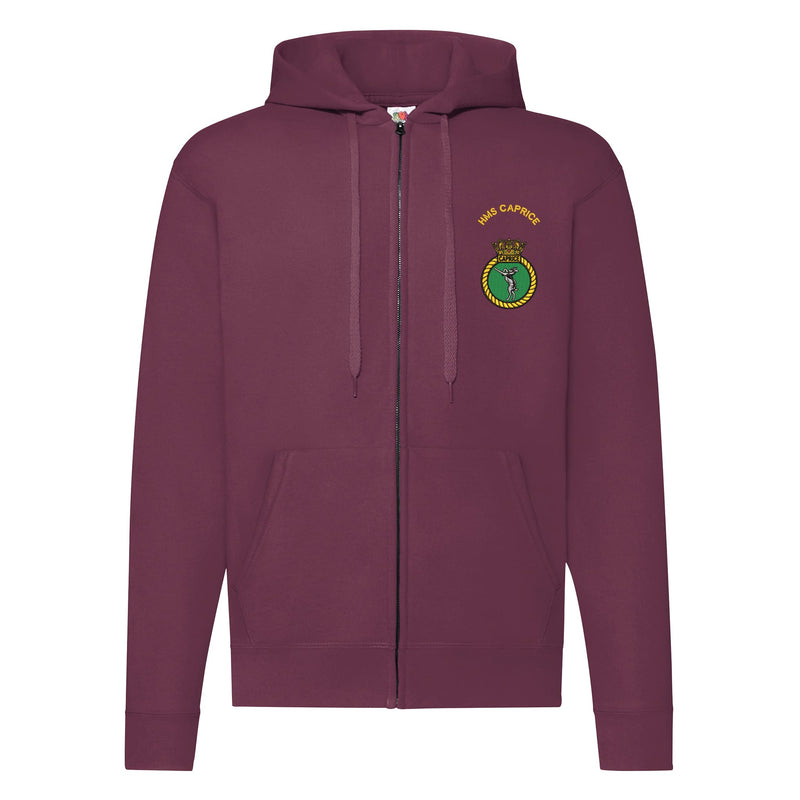 HMS Caprice Zipped Hoodie