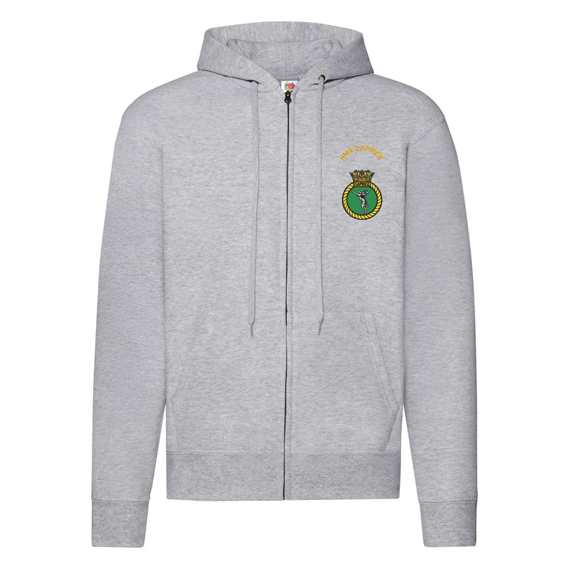 HMS Caprice Zipped Hoodie
