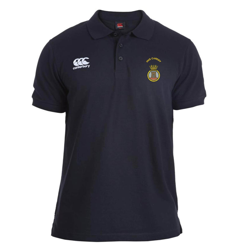HMS Cardiff Canterbury Rugby Polo