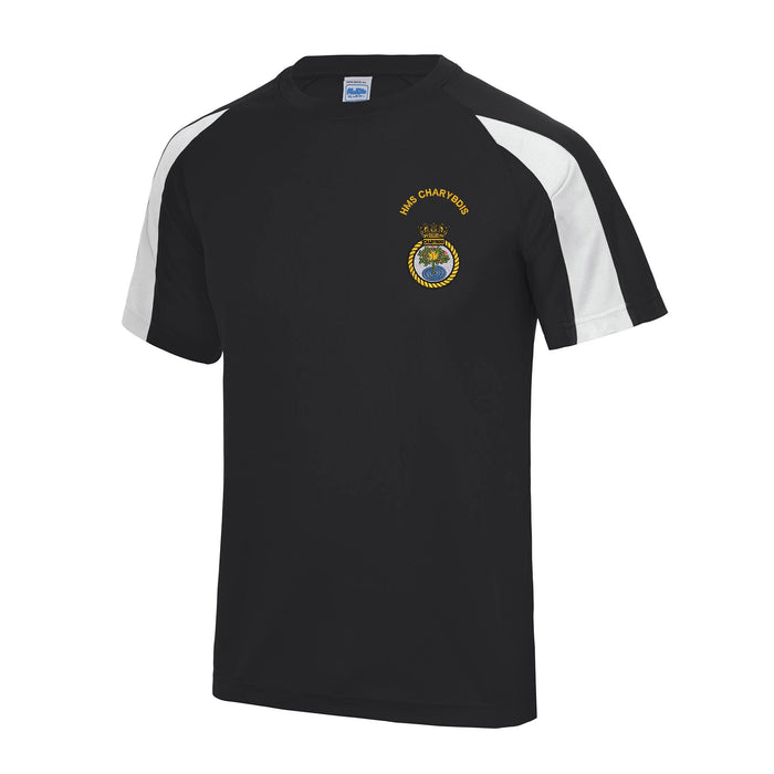 HMS Charybdis Contrast Polyester T-Shirt