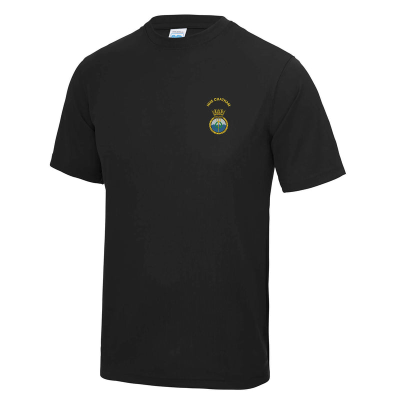 HMS Chatham Polyester T-Shirt