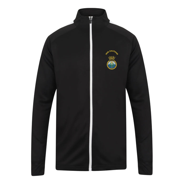 HMS Chatham Knitted Tracksuit Top