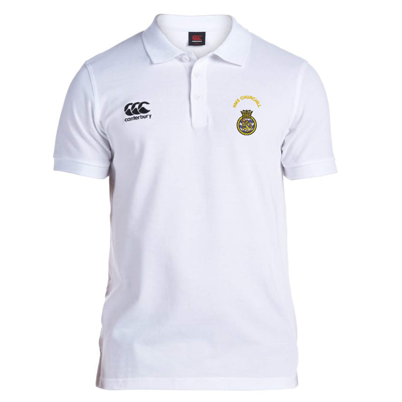HMS Churchill Canterbury Rugby Polo