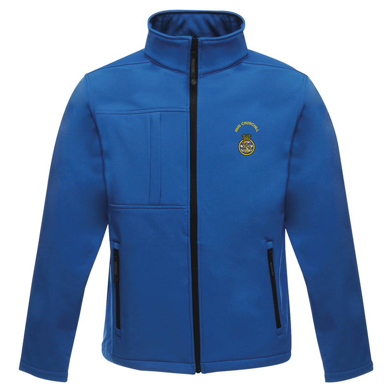 HMS Churchill Regatta Softshell Jacket
