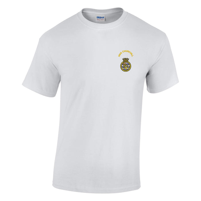 HMS Churchill Cotton T-Shirt