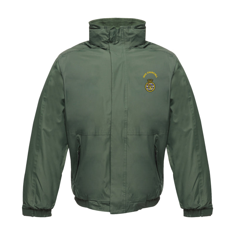 HMS Churchill Regatta Waterproof Jacket With Hood